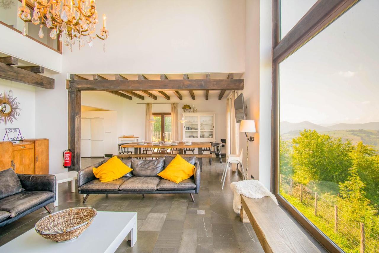 Behin Batean, Espectacular Casa Rural En Pleno Corazon Del Valle Baztan Ziga Exteriér fotografie