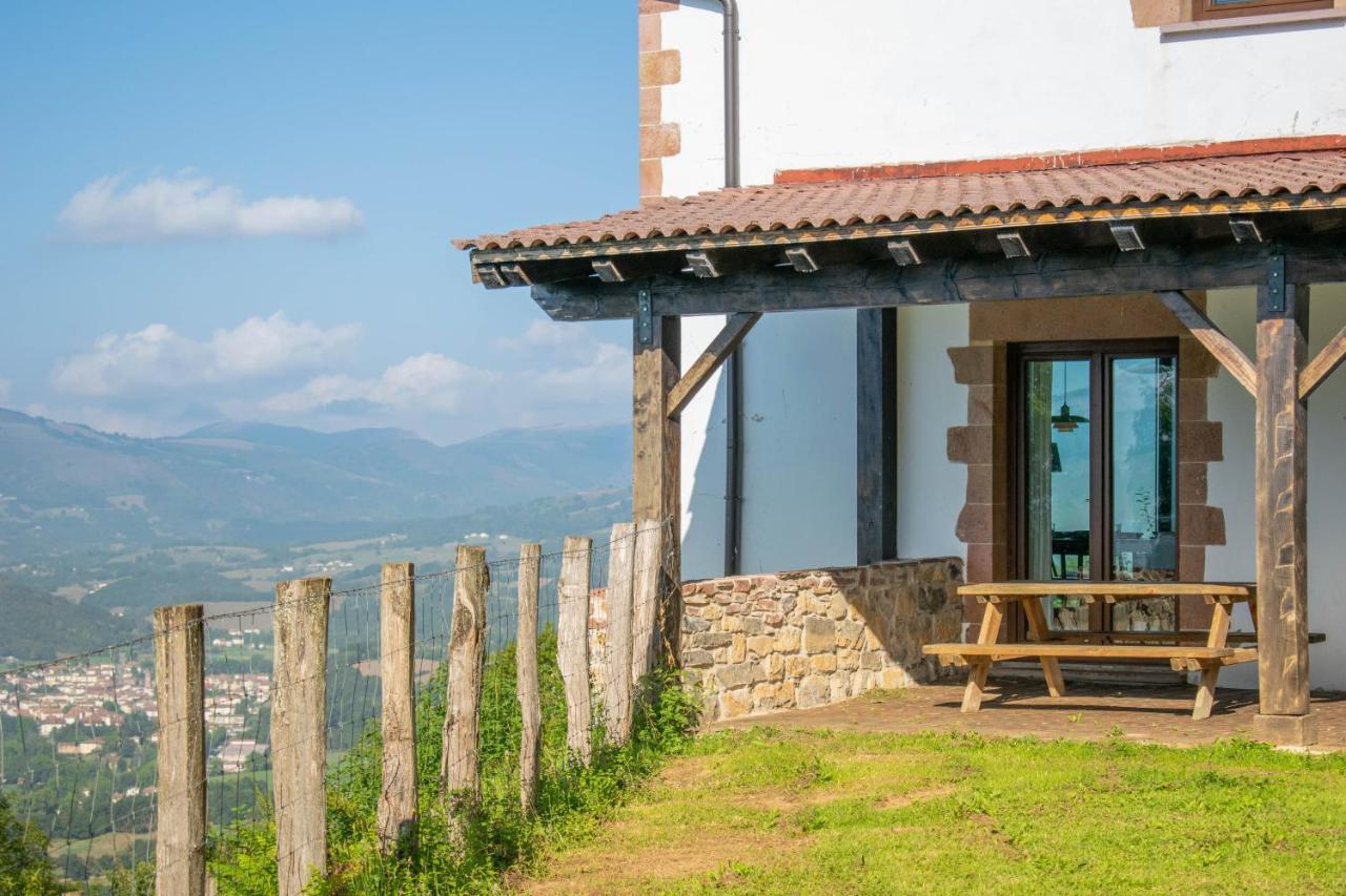Behin Batean, Espectacular Casa Rural En Pleno Corazon Del Valle Baztan Ziga Exteriér fotografie