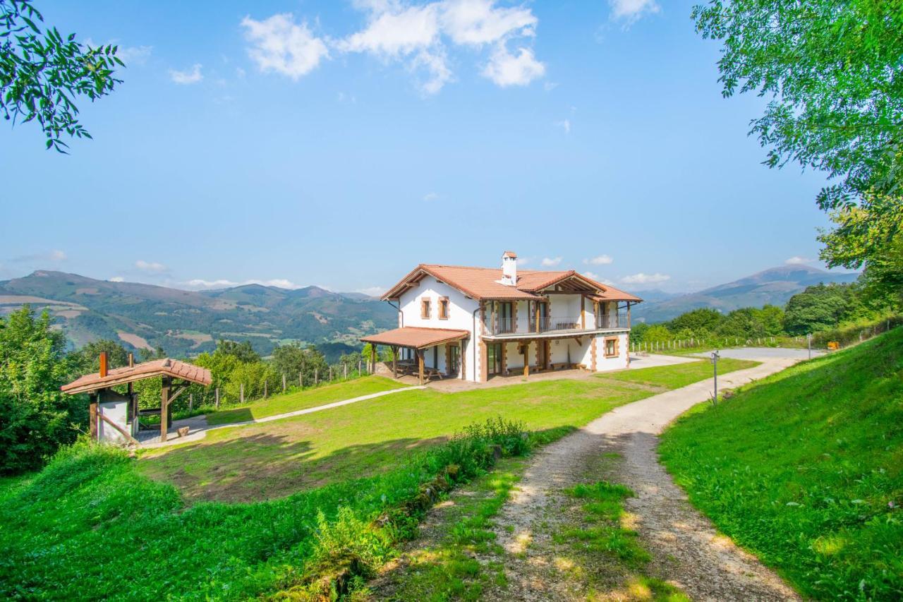 Behin Batean, Espectacular Casa Rural En Pleno Corazon Del Valle Baztan Ziga Exteriér fotografie